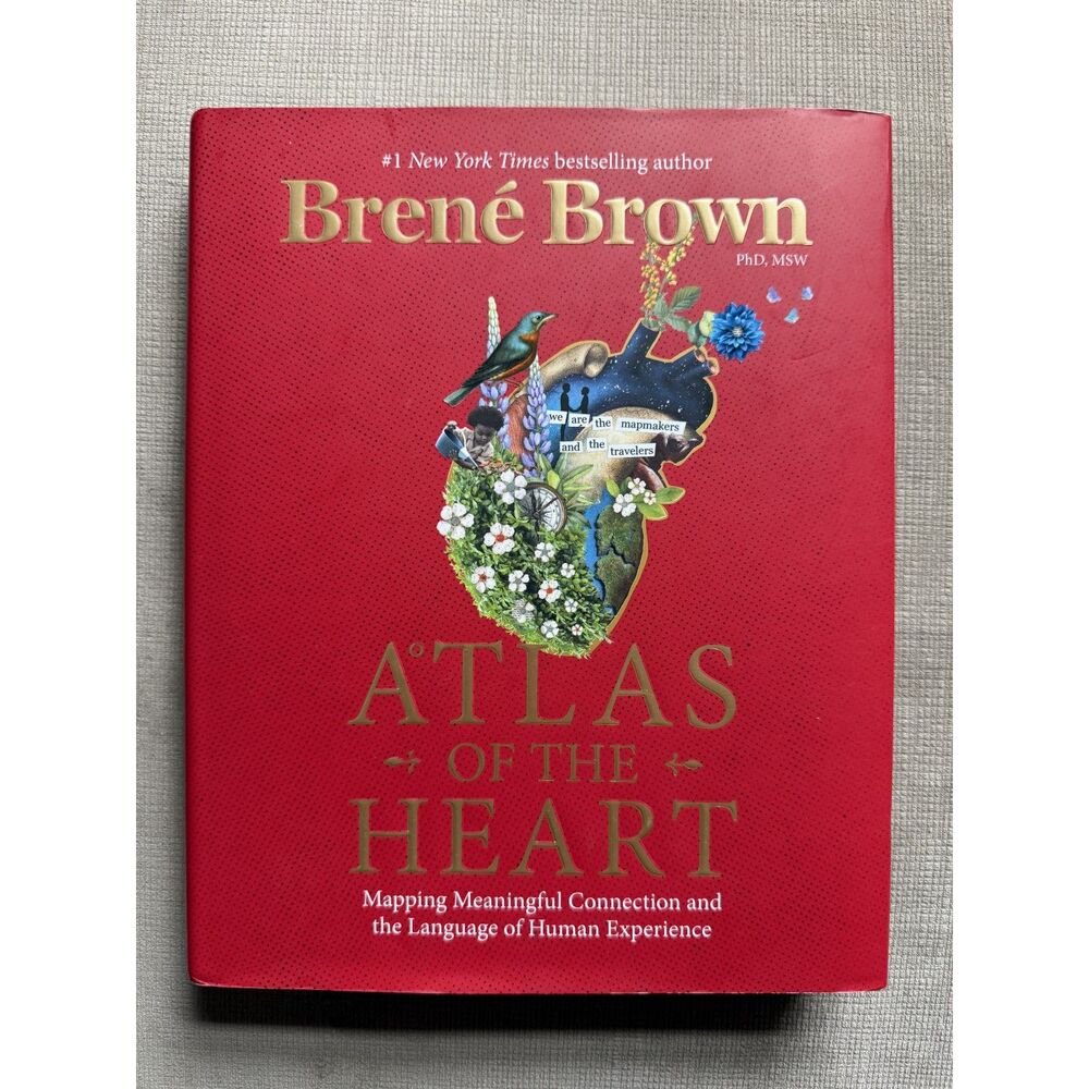Brené Brown Atlas of the Heart Hardcover Book
